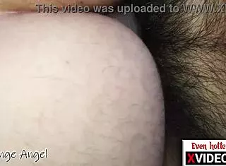 gay couple intensely assfucking with bareback cum in boy pussy