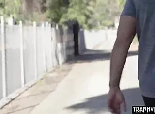 Big Boobed Shemale Babe In Intense Transsexual Love Story With Blowjob And Assfucking