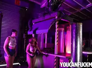 Ebony Babe Bent Over In Yoga Pose For Monster Cock