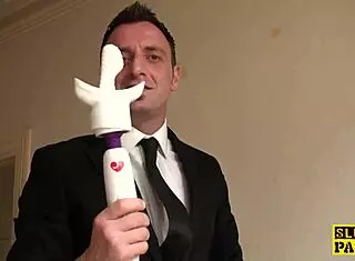 solo british tattooed pussy fingering vibrator orgasm