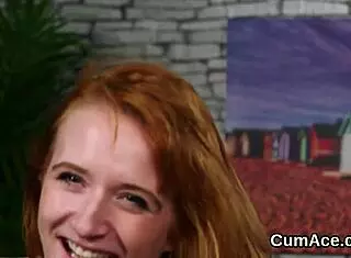 Model Receives Facial In Bukkake Scene