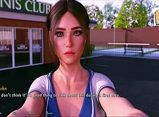 in being a dik, chick route 51, jill shares hot kiss in changing rooms