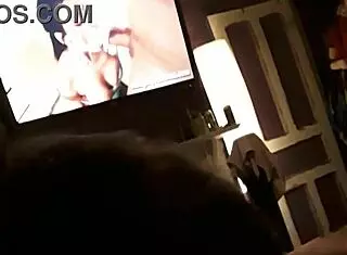 hot babe sucking cock in intense blowjob session