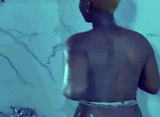 Step Uncle Peeps Teen Bathing While Masturbating