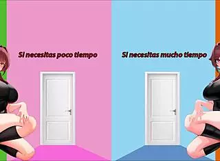 joi - el juego del calamar segunda prueba de masturbación, wanna jerk off to hentai anime contest instructions?