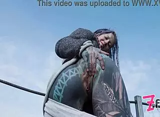 Caught In Wild Public Sex On Ruins!