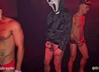 Big Cocks And Tits At Super Eros Halloween Party