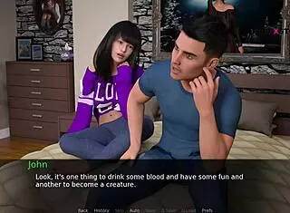 Nurse Cora Fucked In Bed By John, Cumming Inside Tight Pussy In 3D Hentai Game