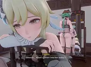 i can’t believe how hot this pinksama night in mondstadt ep gets!