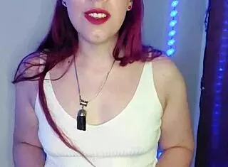 I Got Sex Toys at Work, Redhead Dildo POV Blowjob Lesbian Fingering Roleplay