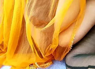 experiencing intense sensations with her indian girl