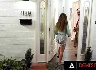Devils Film - Pervy Liv Revamped Craves Neighbor's Juicy Cock 😈