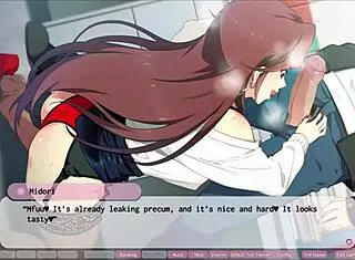 ero voice part eleven explores anime characters in a game setting with subtle interactions