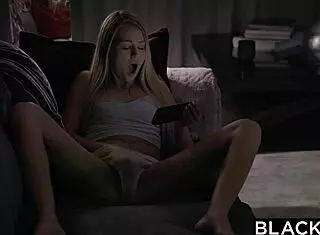 Scarlet Sage discovers big black cock