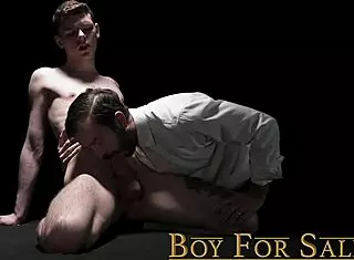 Sexy Twink Bound In Bondage Fetches High Auction Bids