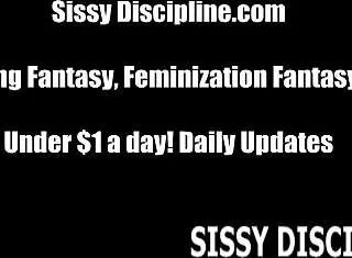 You'll be my cute sissy slave boy.