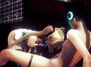 yaoi femboy mizu gives blowjob and bareback in chair