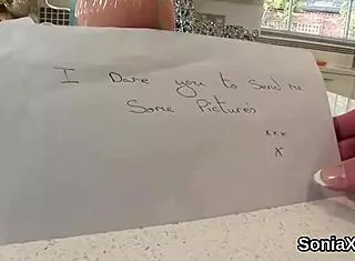 Unfaithful english mature lady sonia relaxes at home