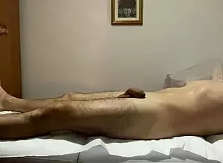 real relaxing lingam handjob from sexy asian housewife