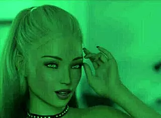 blonde hentai girl with big tits in anime