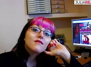 I was finally allowed to fuck my co-worker anally, moaning so loud