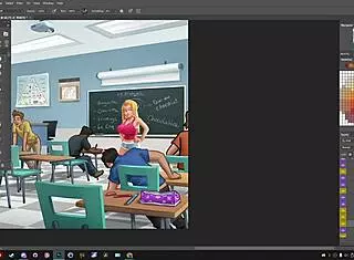 Darkcookie's Emotional Summertime Saga Erotic Game Session on Picarto