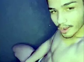 Gay Solo Handjob Leads to Intense Cumshot in Private Session