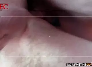 Intense banging session for twinks picked up in car