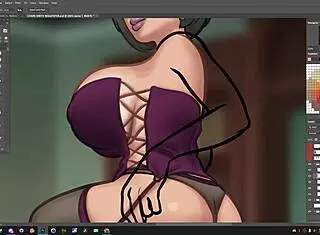 darkcookie's summertime saga on picarto, so erotic 😏