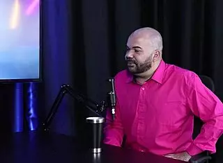 Paulo Avelar and Victoria Beatriz Stun in Sheer Red Lingerie