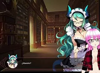 Lin La Dragona De Hielo Faces Monster In Mirror Hentai Scene