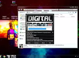 i'm fucking this big tits lesbian's pussy in pov, interracial assfucking with cumshot