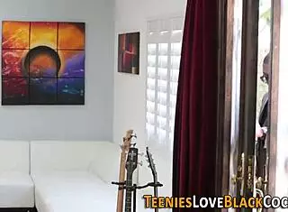 Cute Blonde Teen 18+ Doggystyle with Big Cock