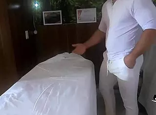 Pretty Black Girl Experiences First Orgasms During Real Massage Session