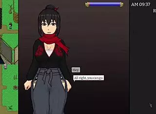 cute prostitute charms guard with big ass and tits for cum in usa border crossing