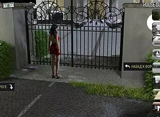 she shows her ass to the boss in fashion business