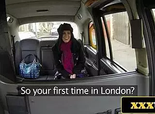 Sweet Spanish Milf Fucking Famous London Cabbie Monster Cock Rimjob Brunette