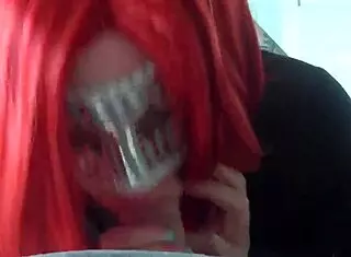 Redhead Amateur Wife Enjoying Homemade Moment