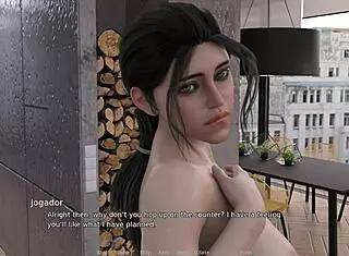 Forbidden hentai anime featuring the tastiest hottest horny curvy woman in 3D cartoon game 😏