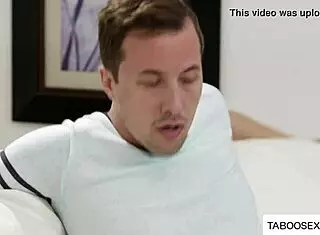 Perverted asian guy jerks off in front of shocked girl