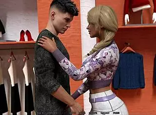 i met the hot cashier in the 3d cartoon game - level 20 30 bare witness 10