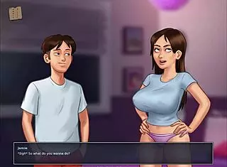 Exploring emotions in Summertime Saga chapter 211.