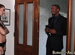 watch this goth ho ride that big black cock!