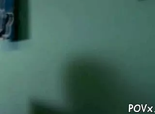 Teen gets rough pov fuck