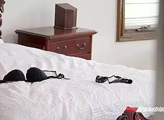 feeling intense pleasure as august ames fucks her hung step brother passionately