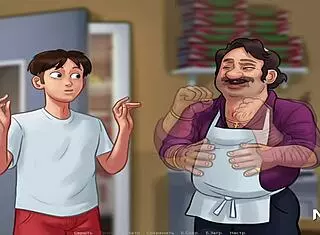 In Summertime Saga, big mature Mexican ass shines in episode 1-43