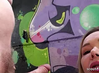 Intense Emotions in Rough Public Fuck with Sexy Milf by German Guy