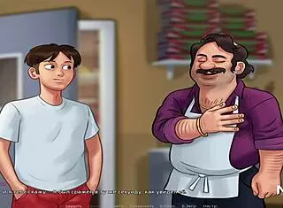 In Summertime Saga, big mature Mexican ass shines in episode 1-43