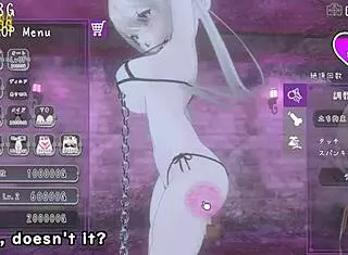 dark dominance trial with crossdressing in anime hentai game