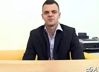 Hunks ask, Who wins the sucking contest? during double anal 3some fucking